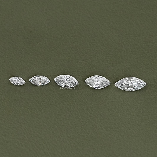 Marquise Cut Lab Grown Loose Diamond