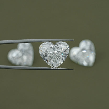 Lab Grown Heart Cut IGI Certified Loose Diamond
