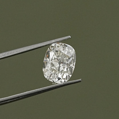 Old Mine Cushion Cut Lab Grown Loose Diamond