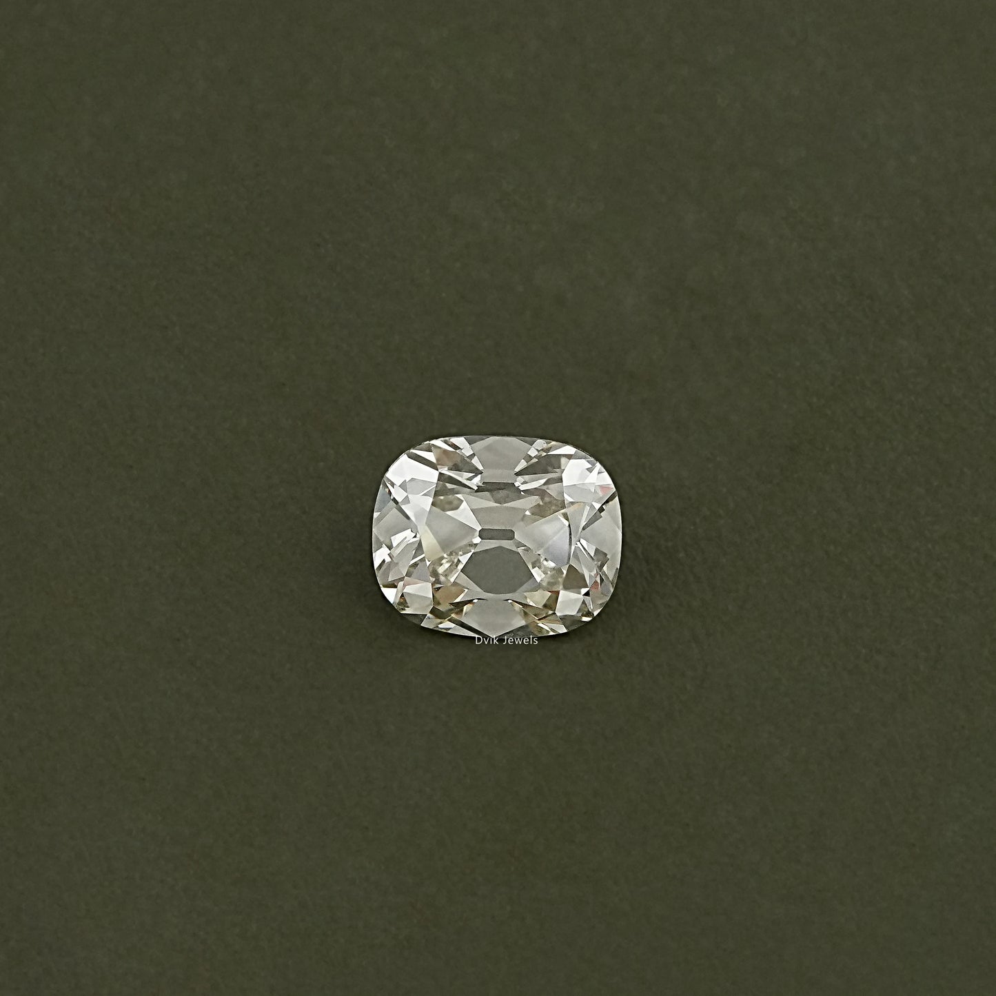 Loose Lab Grown Old Mine Cushion Cut Diamond