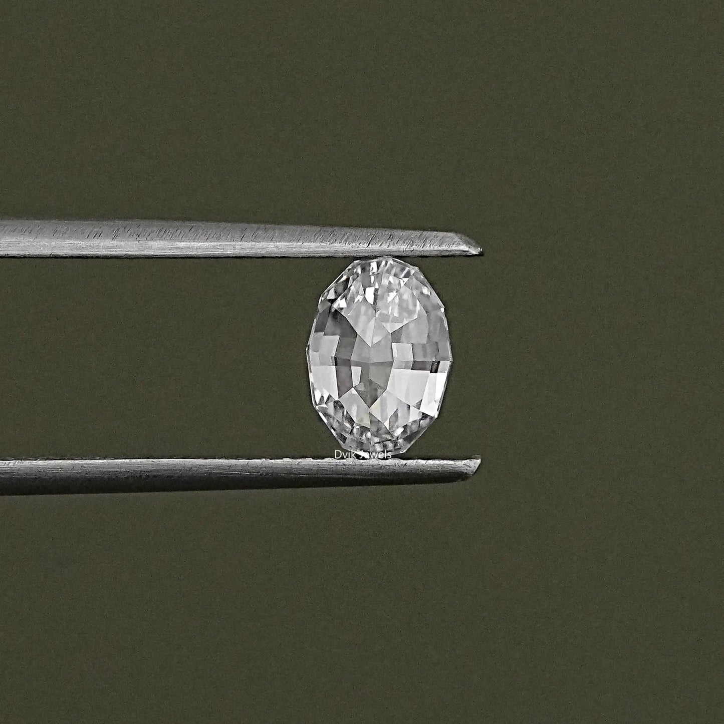 Loose Step Cut Oval Lab Grown Diamond