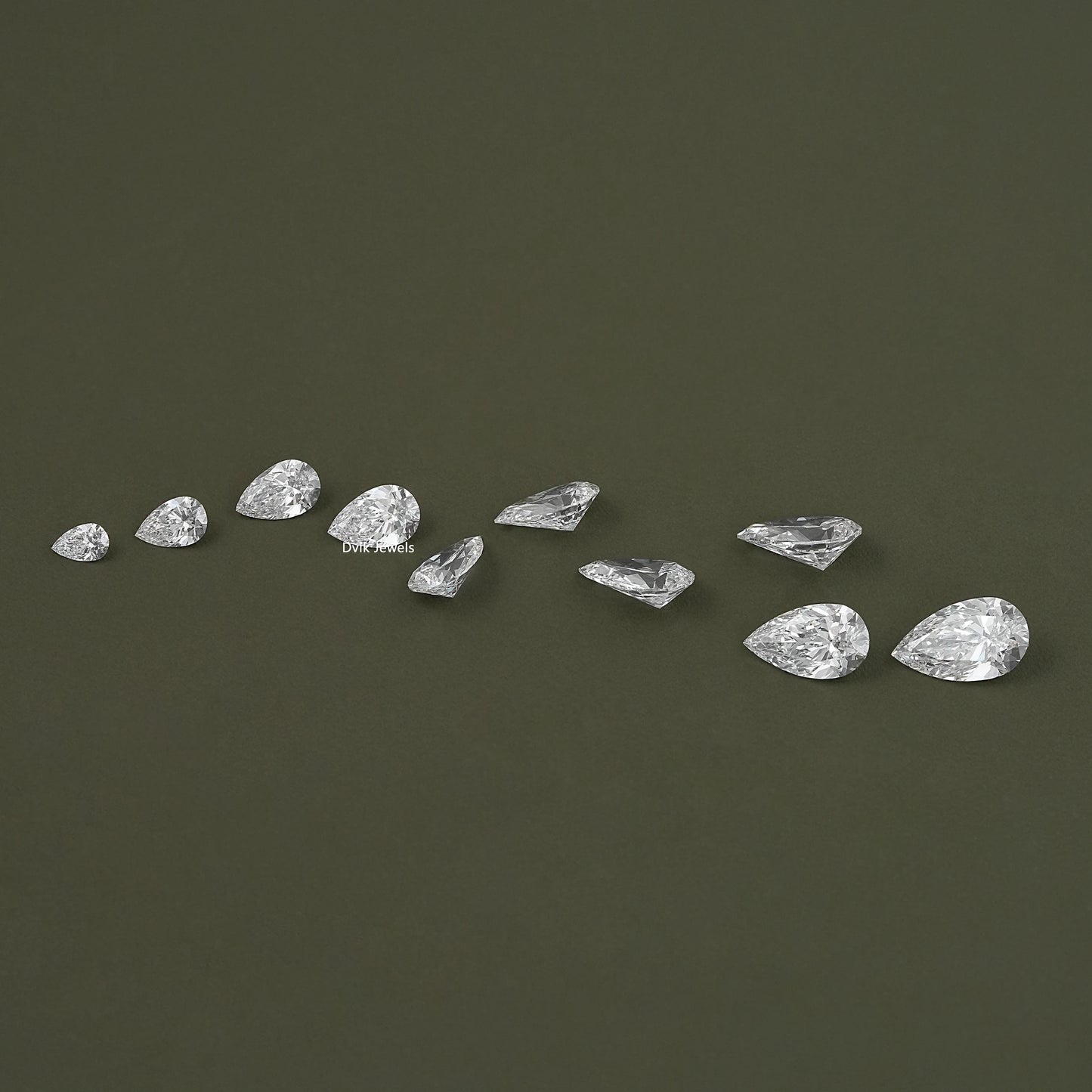 Pear Brilliant Cut Lab Grown Diamond