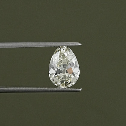 Old Mine Pear Shape Lab Grown Diamond