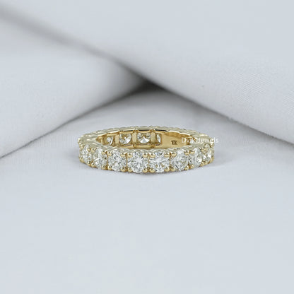 Lab Grown Round Diamond Eternity Band