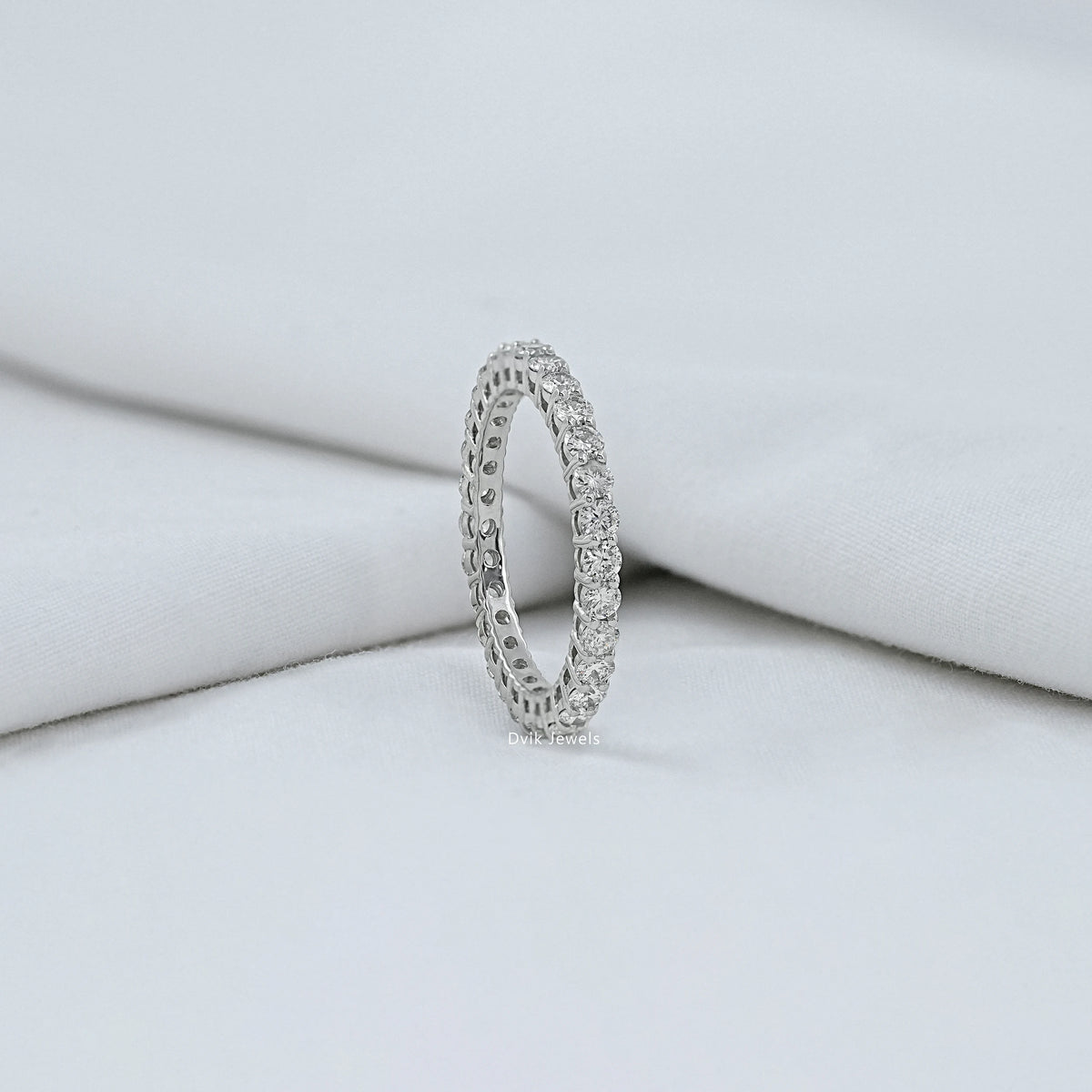 Lab Grown Round Diamond Eternity Band