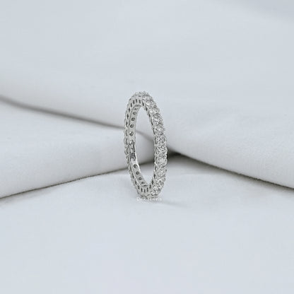 Lab Grown Round Diamond Eternity Band