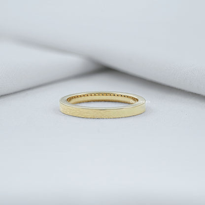 Lab Grown Round Diamond Eternity Wedding Band