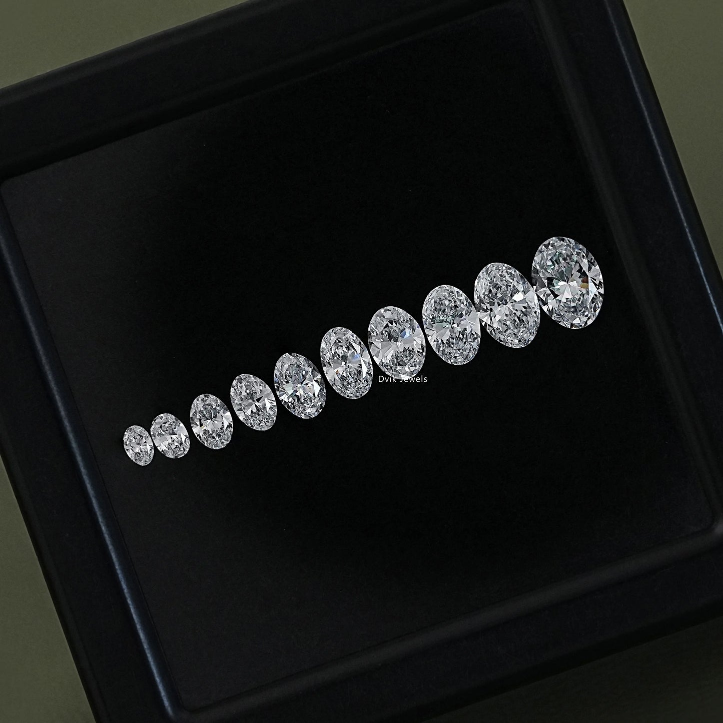 Oval Cut Lab Grown Loose Diamond