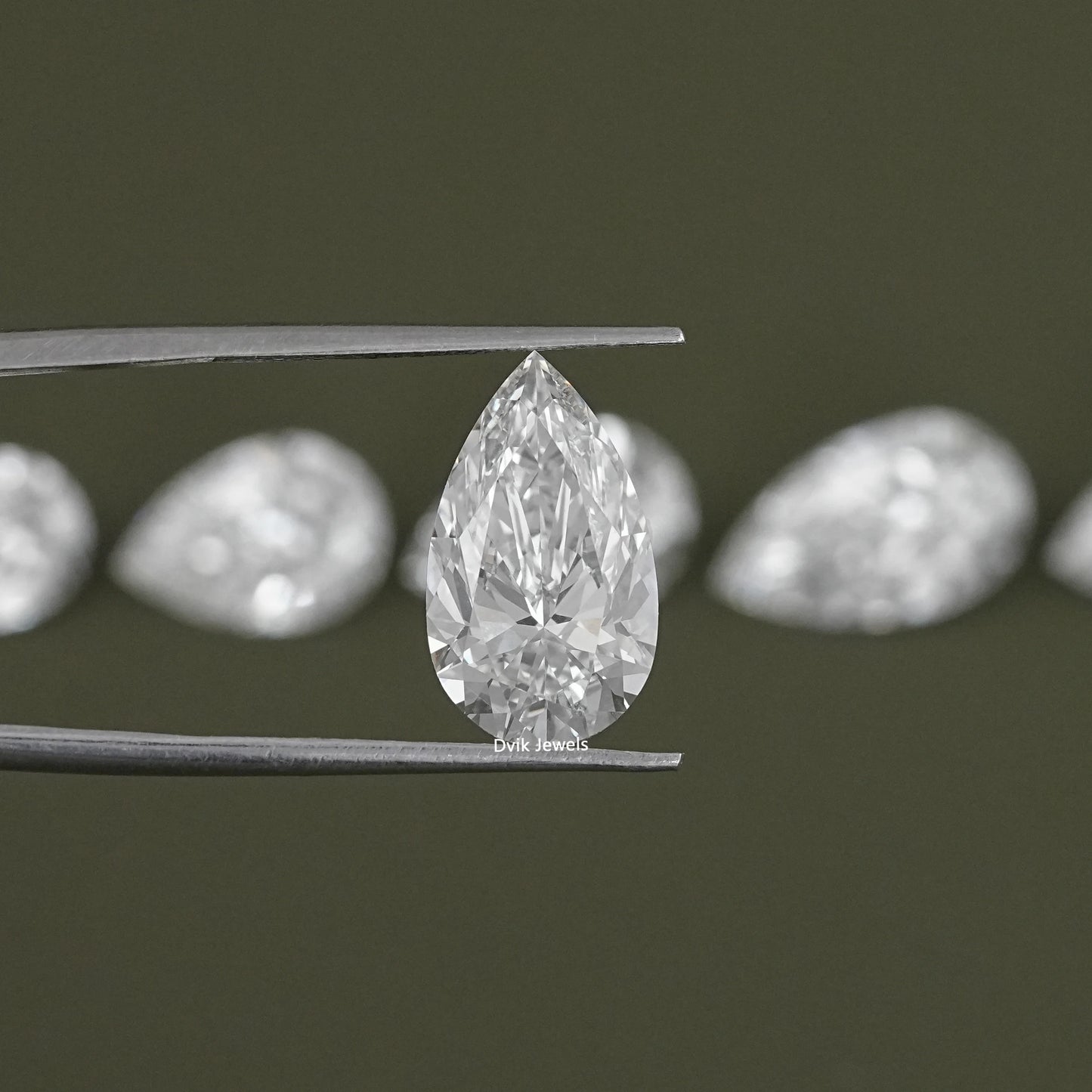 Pear Brilliant Cut Lab Grown Diamond