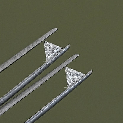 Triangle Cut Lab Loose Diamond Matching Pair