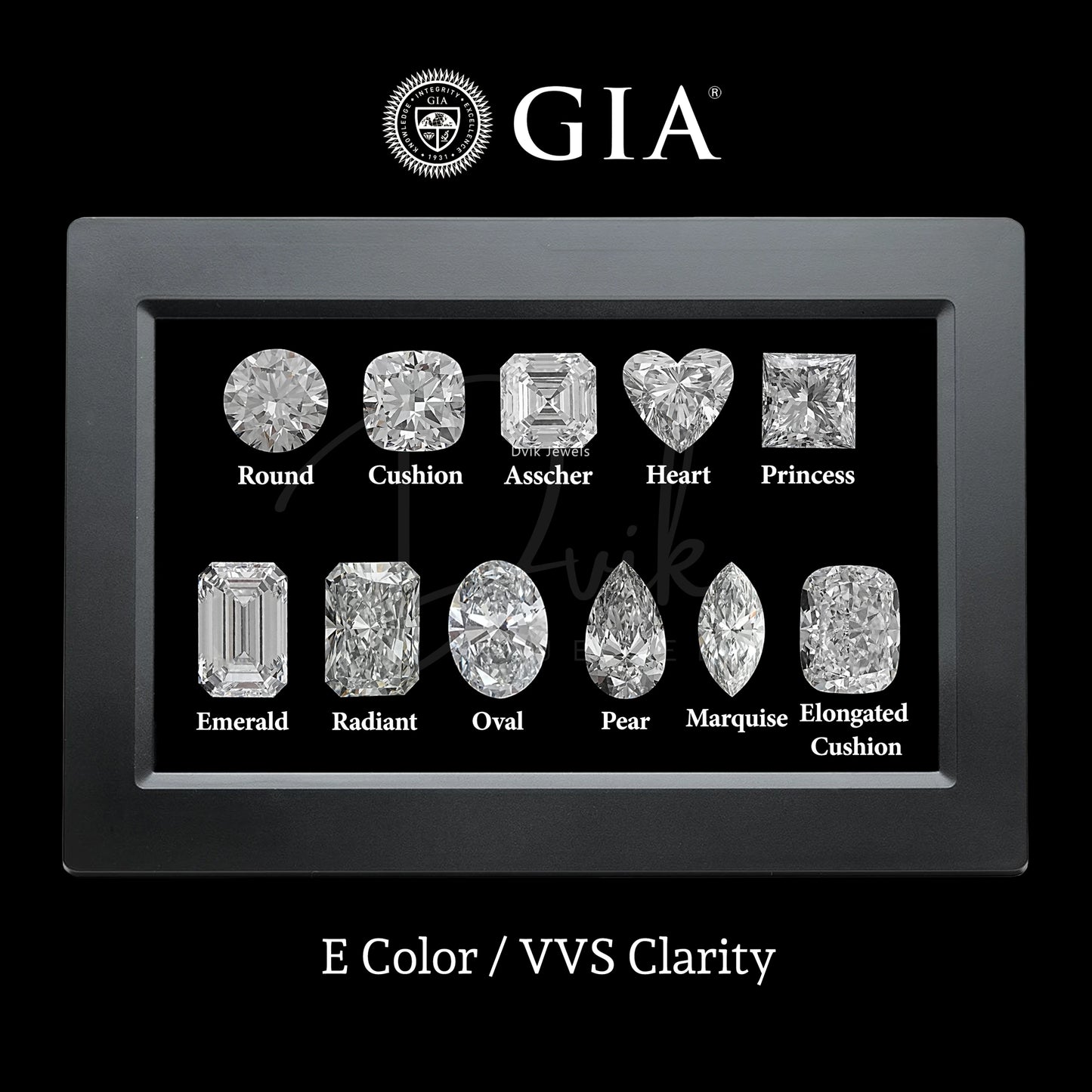 Brilliant Cut GIA Certified Lab Diamond - EF/VVS