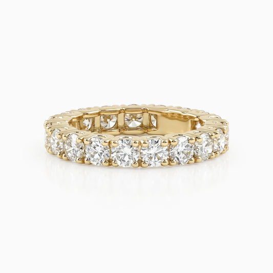 Lab Grown Round Diamond Eternity Band Band