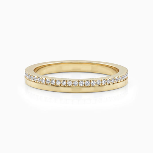 Lab Grown Round Diamond Eternity Wedding Band Band