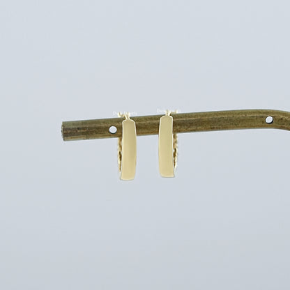 Lab Grown Brilliant Diamond Hoop Earrings