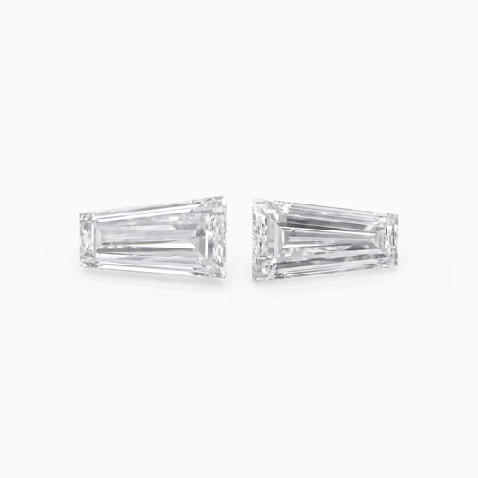 Lab Grown Tapered Baguette Diamond Matching Pair