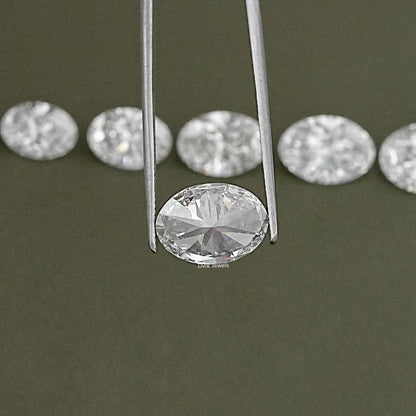 Brilliant Oval Cut Lab Diamond