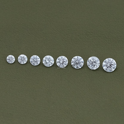 Round Cut Lab Grown Loose Diamond