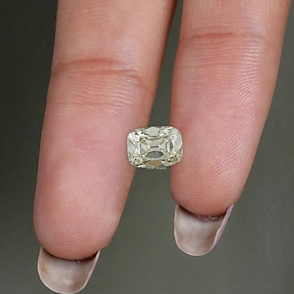 Loose Old Mine Cushion Cut Lab Grown Diamond