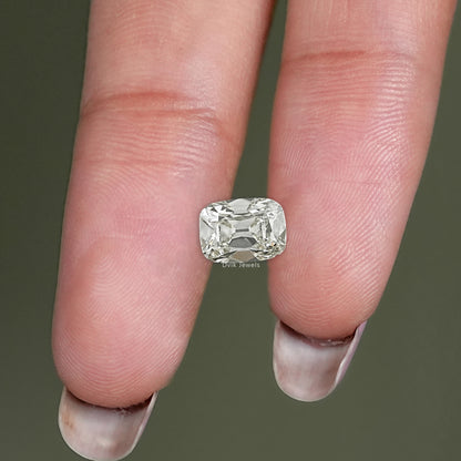 Loose Old Mine Cushion Cut Lab Grown Diamond