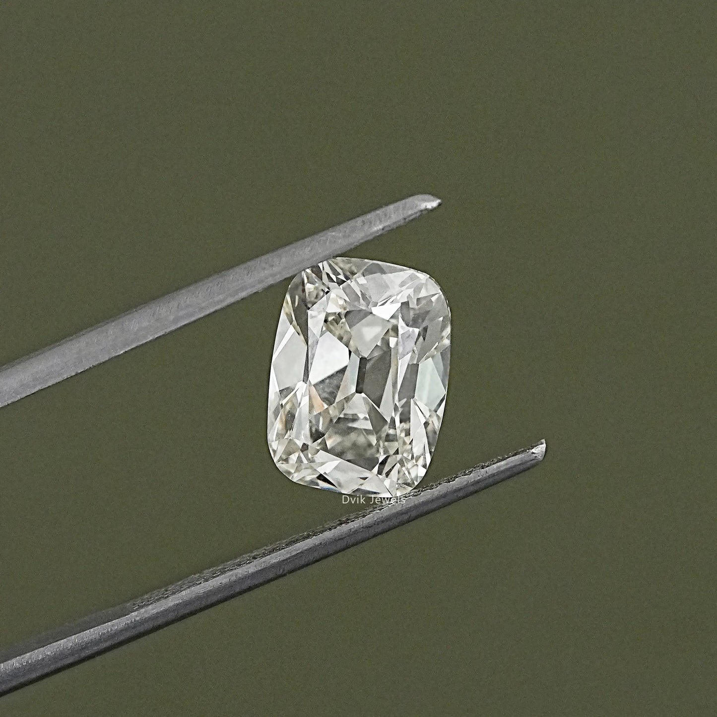 Loose Old Mine Cushion Cut Lab Grown Diamond