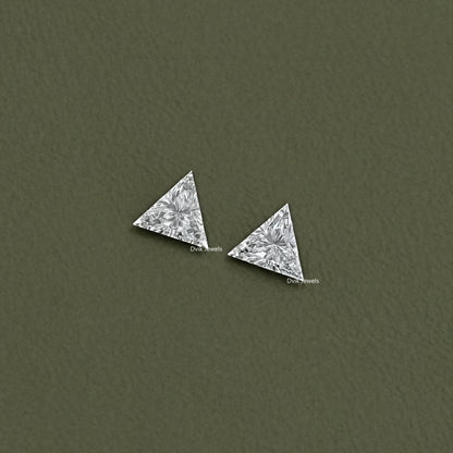 Triangle Cut Lab Loose Diamond Matching Pair