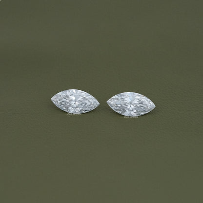 Marquise Cut Loose Lab Diamond Matching Pair