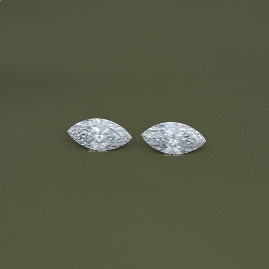 Marquise Cut Loose Lab Diamond Matching Pair