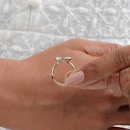 1.50 Carat Marquise Cut Lab Diamond Solitaire Ring