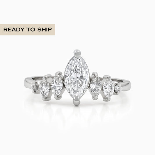 Marquise Diamond Seven Stone Ring