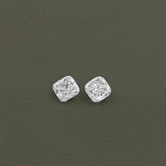 Cushion Cut Lab Grown Diamond Pair