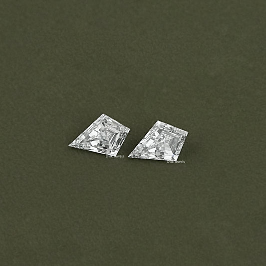 Kite Cut Matching Pair Lab Grown Diamond