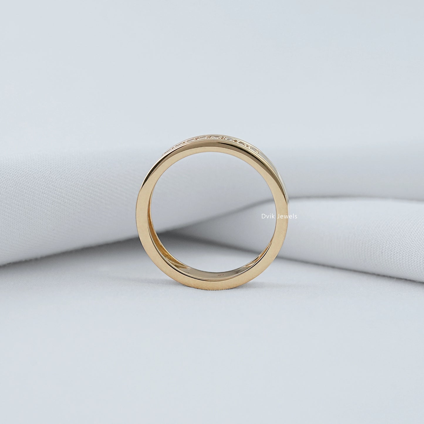 Channel Set Men's Diamond Ring