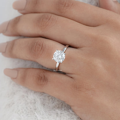 2 Carat Round Cut Diamond Solitaire Proposal Ring
