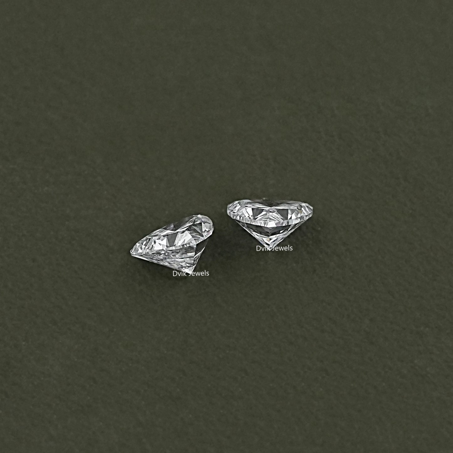 Trillion Shape Lab Diamond Matching Pair