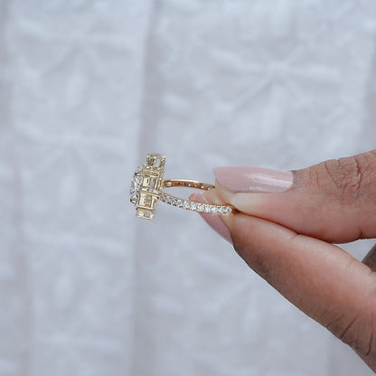Multi Shape Lab Grown Diamond Wedding Ring