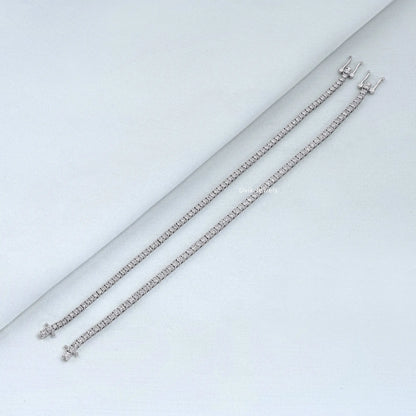 Round Cut Lab Grown Diamond Bracelet