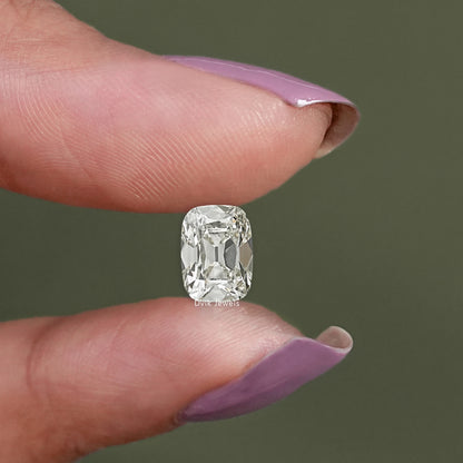 Loose Old Mine Cushion Cut Lab Grown Diamond
