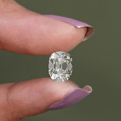 Loose Lab Grown Old Mine Cushion Cut Diamond