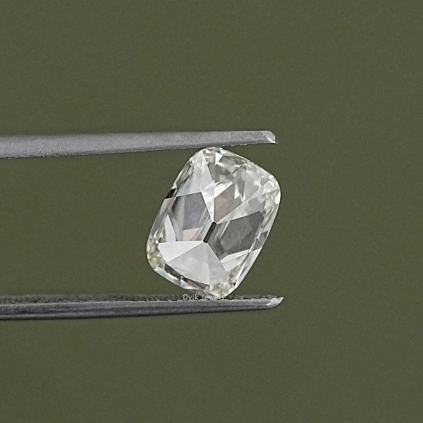 Loose Old Mine Cushion Cut Lab Grown Diamond