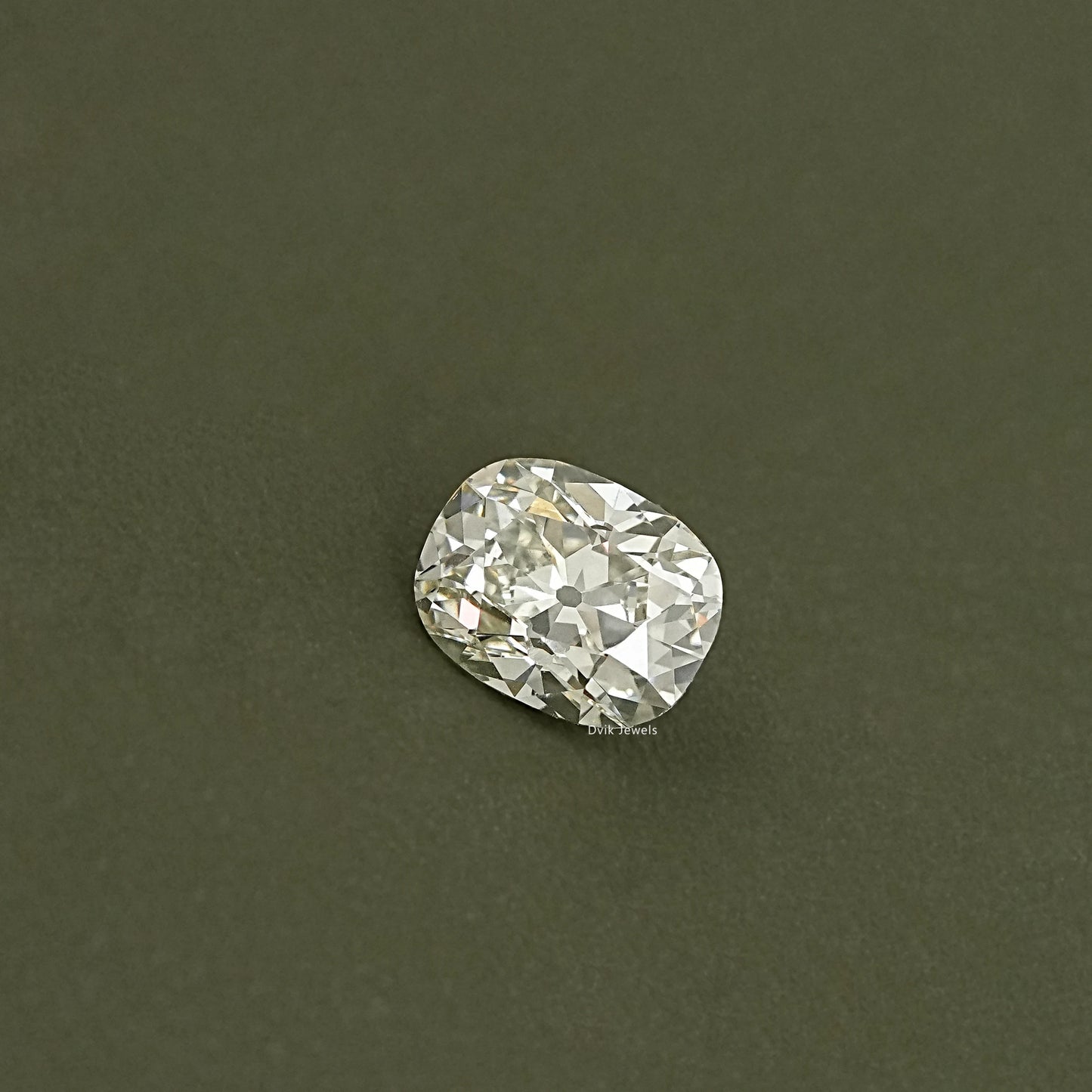 Old Mine Cushion Cut Lab Grown Diamond