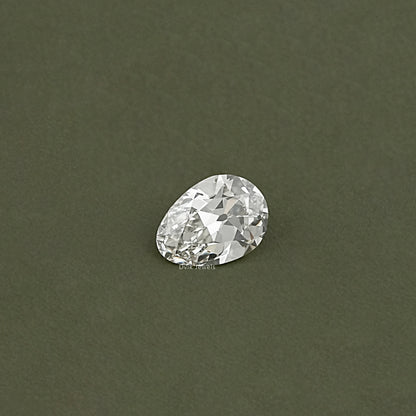 Old Mine Pear Shape Lab Grown Diamond