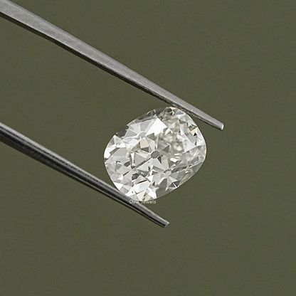 Old Mine Cushion Cut Lab Grown Loose Diamond
