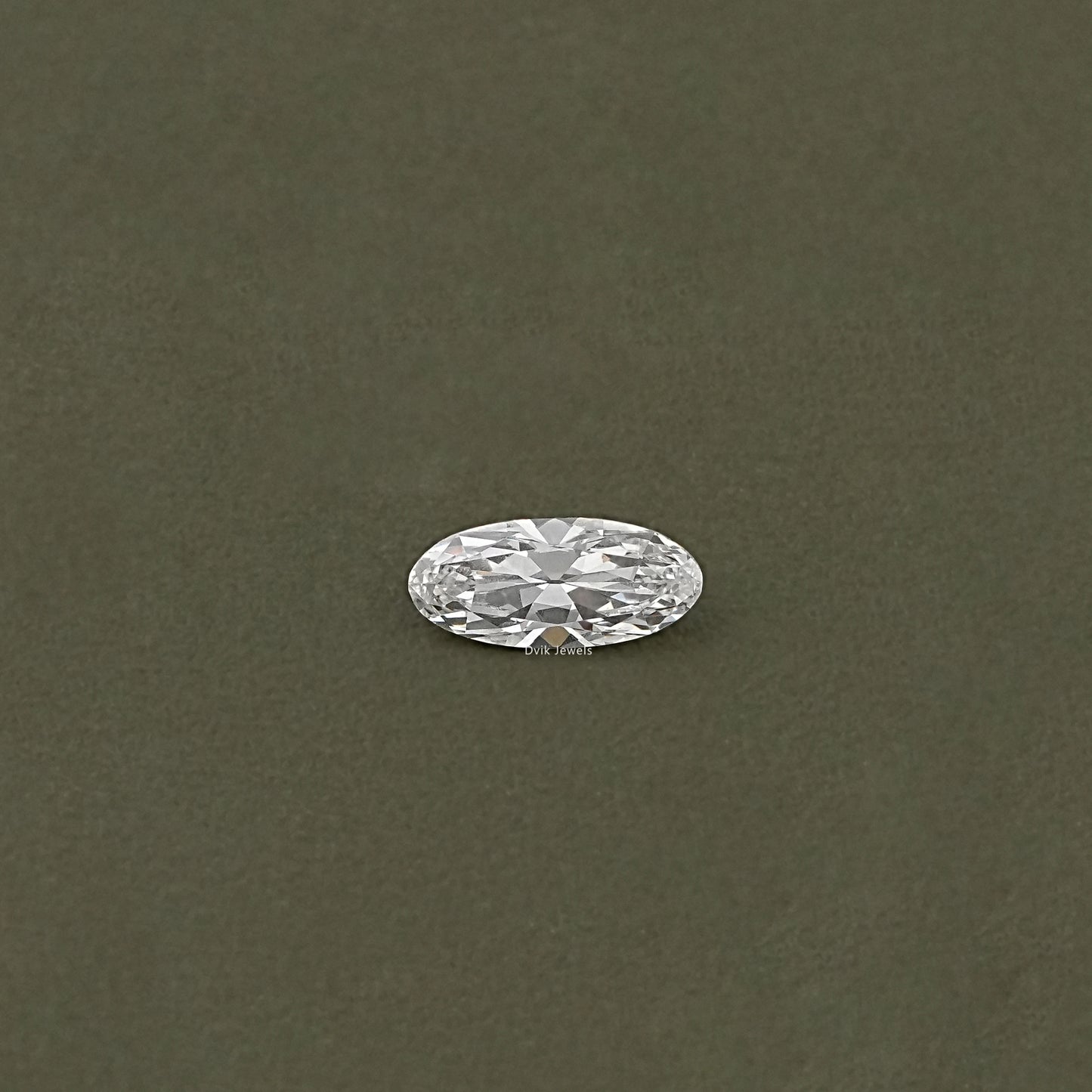 Old Mine Moval Cut Lab Diamond