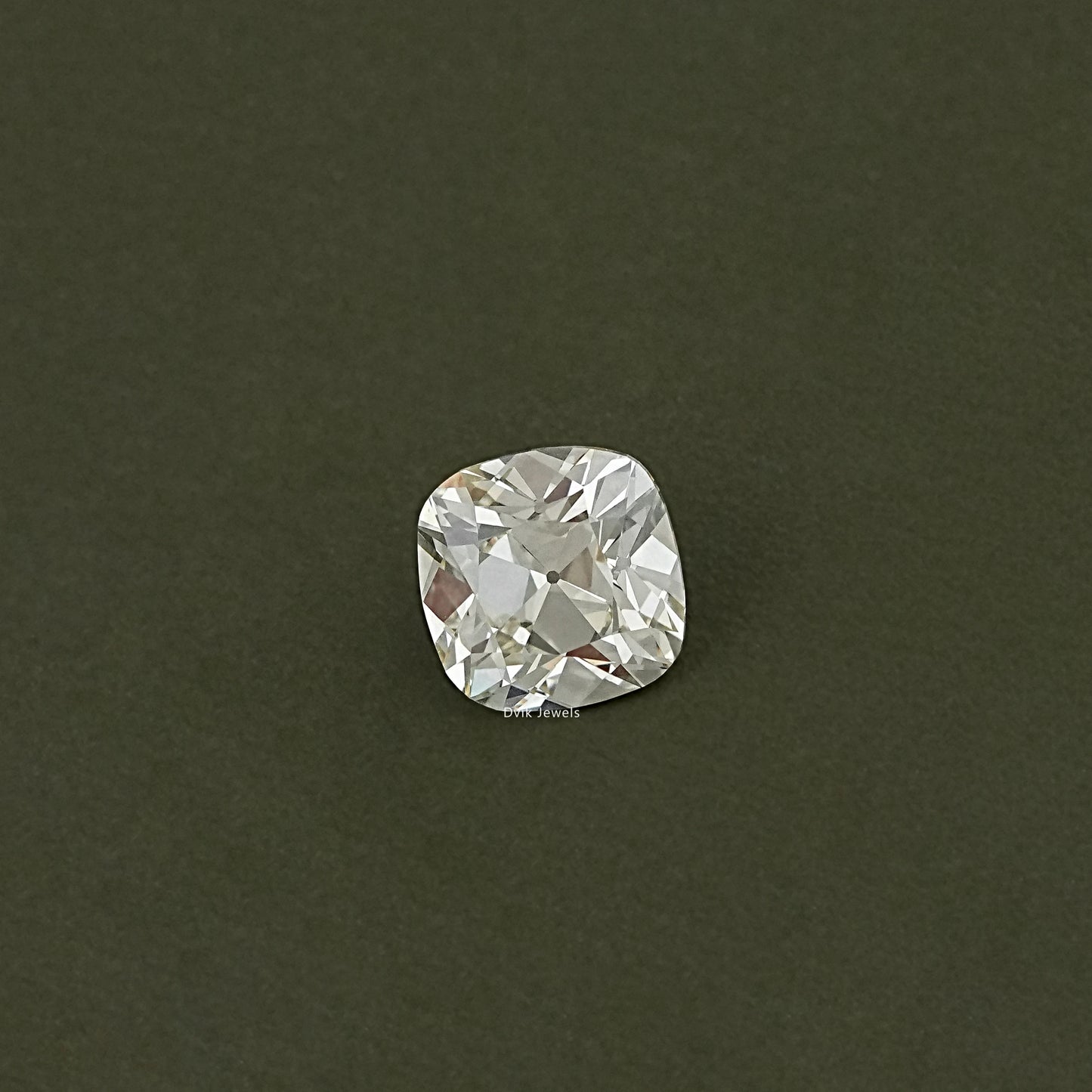 Old Mine Square Cushion Cut Loose Diamond