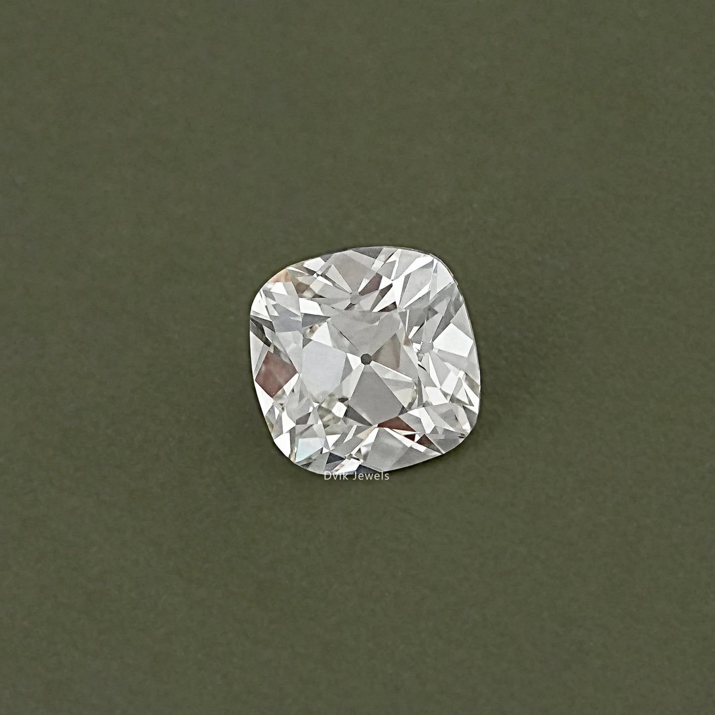 Old Mine Square Cushion Cut Loose Diamond