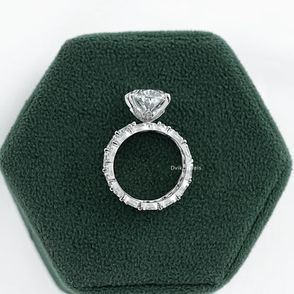 Oval And Marquise Diamond Bridal Ring Set