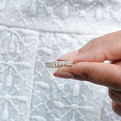 Oval Lab Grown Diamond Eternity Band