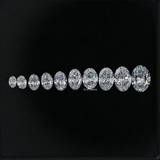 Oval Cut Lab Grown Loose Diamond