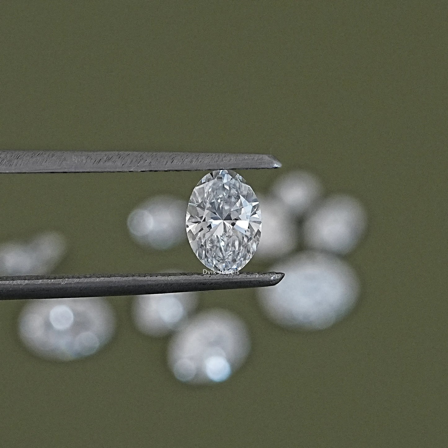 Oval Cut Lab Grown Loose Diamond