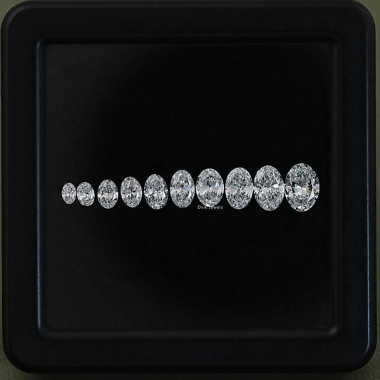 Oval Cut Lab Grown Loose Diamond